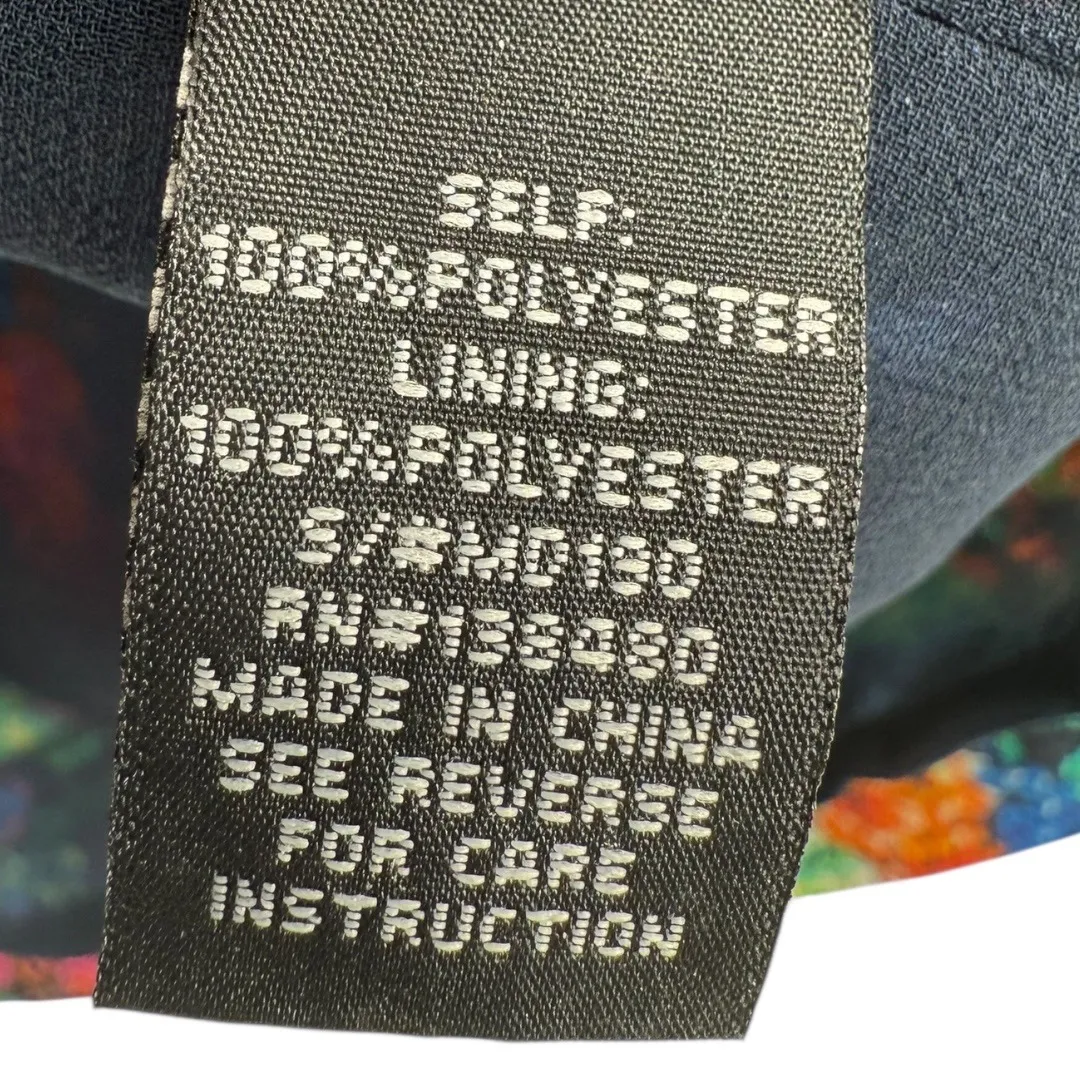 Anthropologie HD in Paris Tropicalist Colorful Floral Mini Shift Dress Sz Medium - Image 16