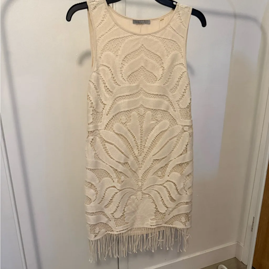 Tart White Lace Mini Dress - Image 3