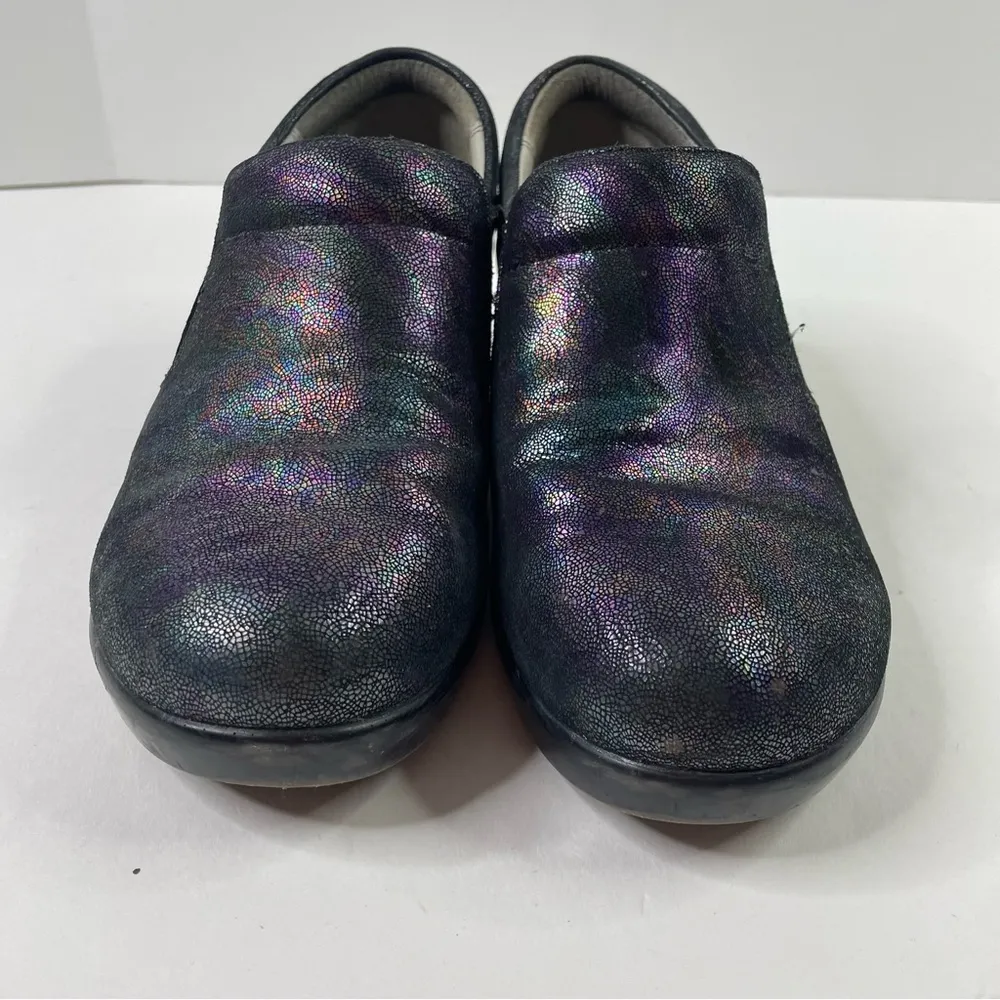 Alegria Eryn Leather Iridescent Comfort Shoe in Soirée - Image 8