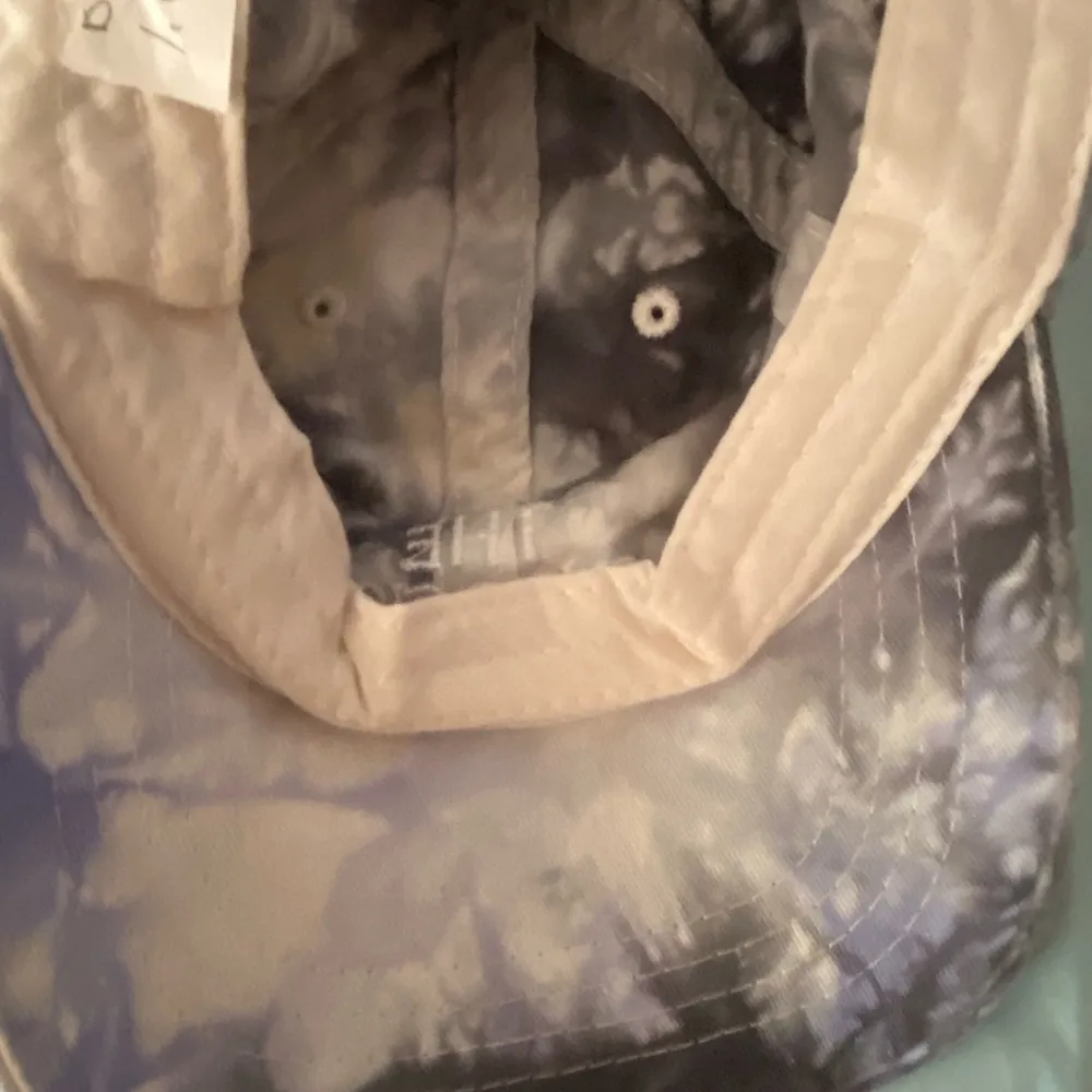 Hat Cap The Exorcist Movie Gray White Blue Tie Dye Womens Mens Unisex Adjustable - Image 4