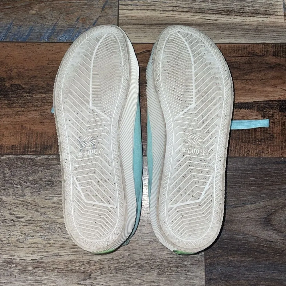 Cariuma OCA Low Eggshell Blue Pantone Sneaker Size 7.5 - Image 7