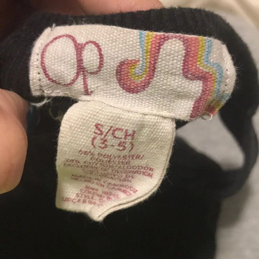 OP Small (3-5) Plain Solid Black Tank Top See Through Beach Bathing Suit Coverup - Image 5