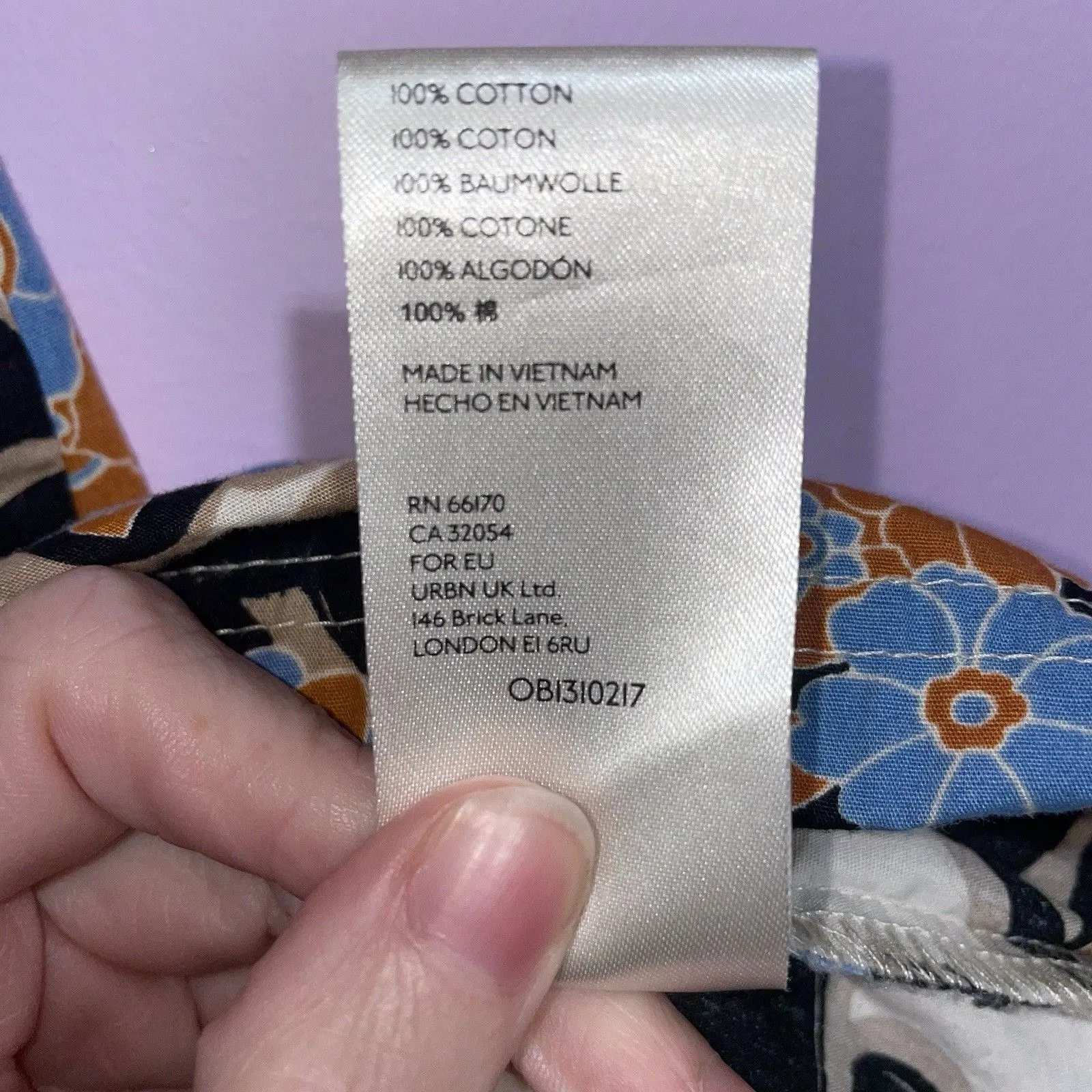 Free People Kate Printed Mini Dress Women S Dark Floral Boho Preppy Pockets - Image 6