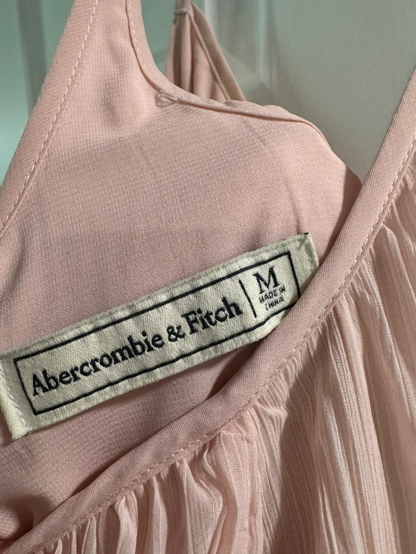 Pink Chiffon Mini Dress - Image 3