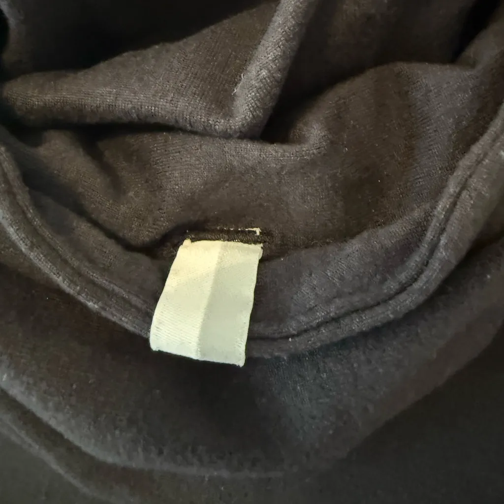 Tempo Women’s Performance Cropped Hoodie in Midnight Black Size Small - Image 9