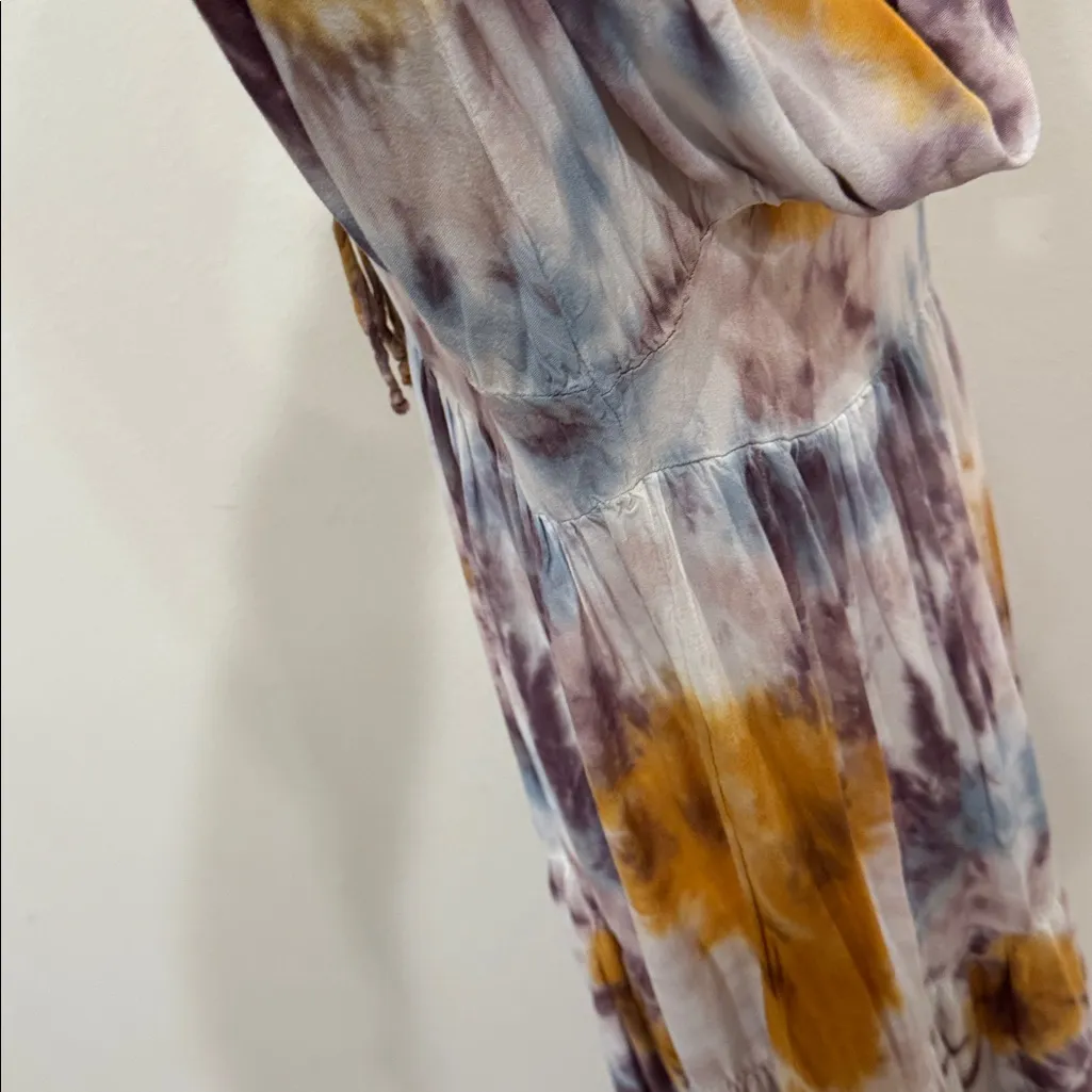 Young Fabulous & Broke Vibrant Tie-Dye Maxi Dress - Image 4