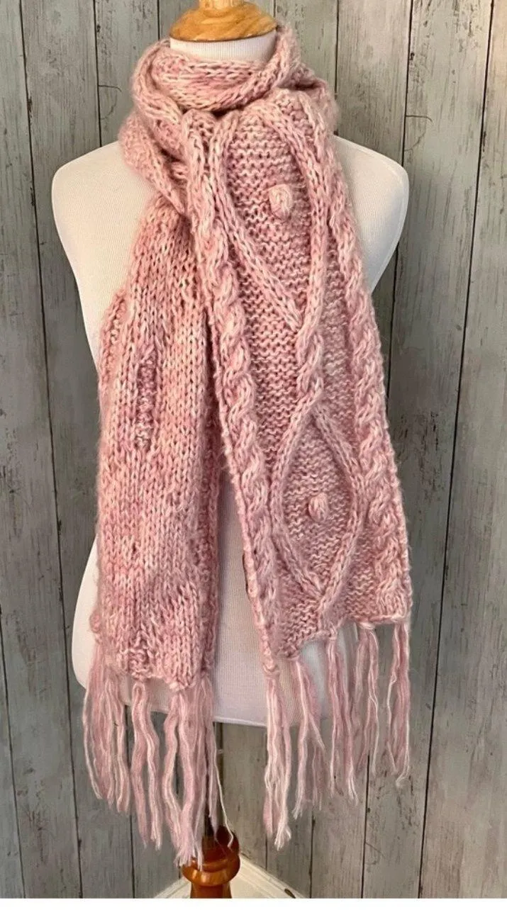 Cable Knit Scarf - Image 2