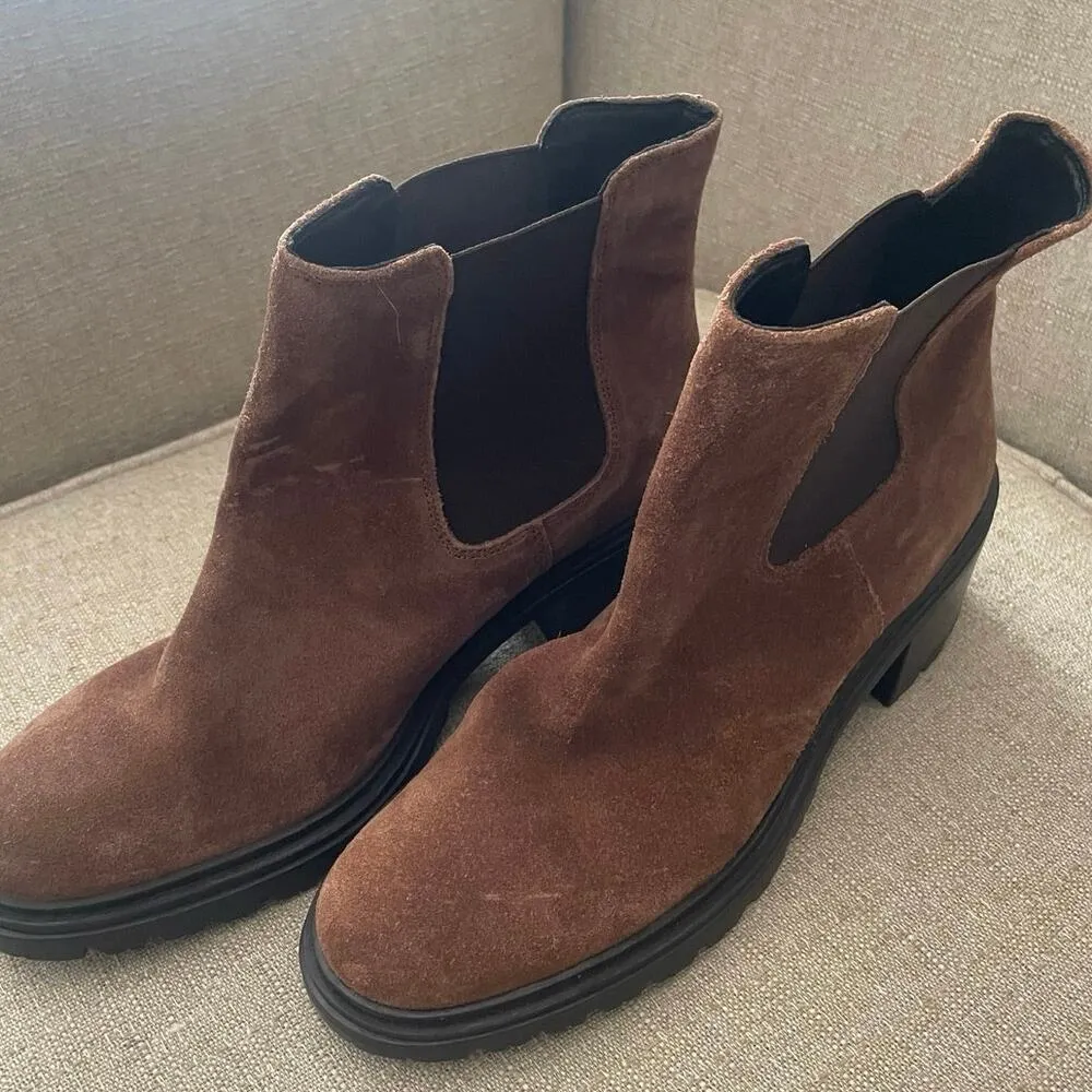 Geox Damiana Suede-Trim Shoe/Boot, S75 - Image 4