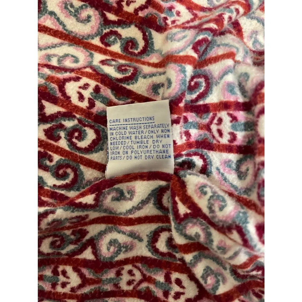 Women’s Vintage Faded Glory Denim Jacket, Size L, Blue & Purple - Image 11