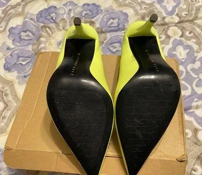 ZARA Yellow/neon Heels - Image 7