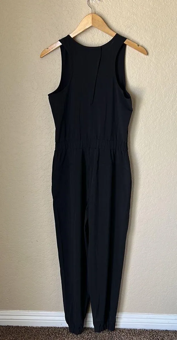 Banana Republic Black Stretch Active Jumpsuit NWT - Image 6