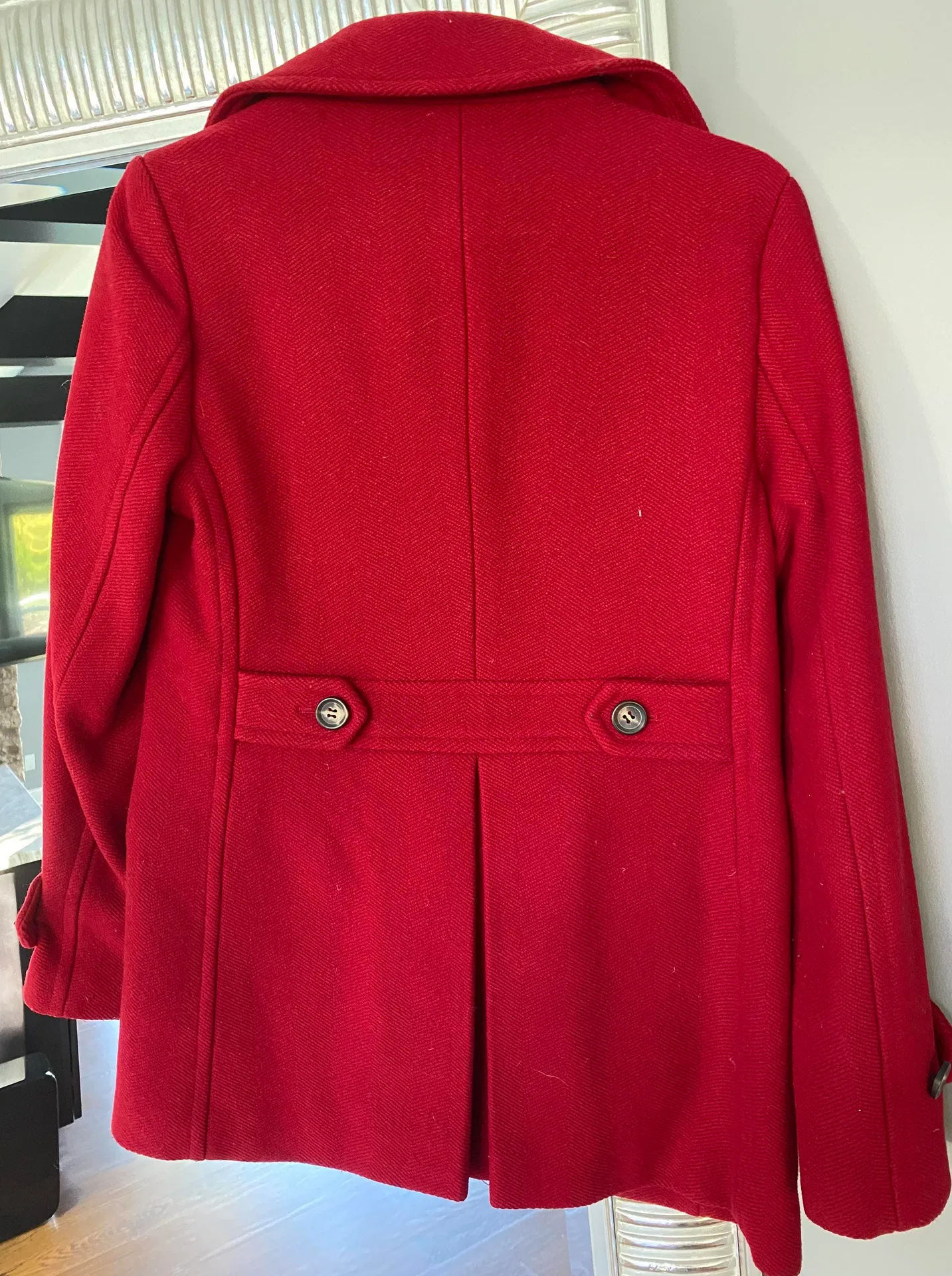 Talbots Red Winter Coat - Image 2