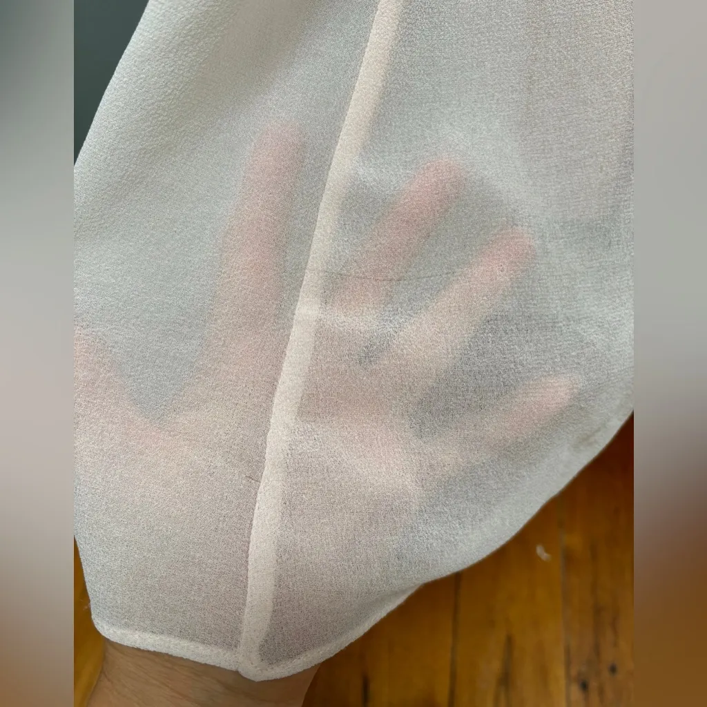 ASOS Embellished 3D Chiffon Sweetheart Neckline Gown Dress Pale Pink 10 - Image 11