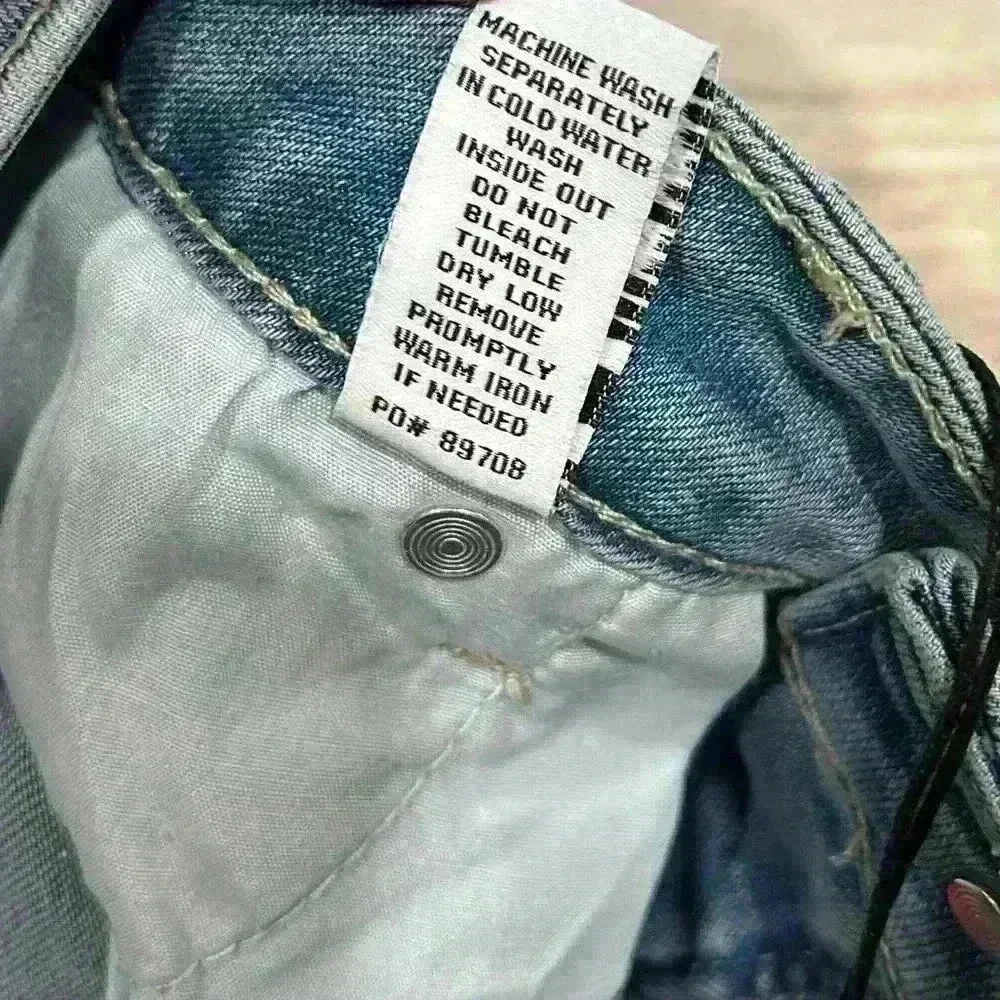 NWT Celebrity Pink Straight Rockaway Cropped Jeans Light Wash Denim Size 3 26” - Image 7