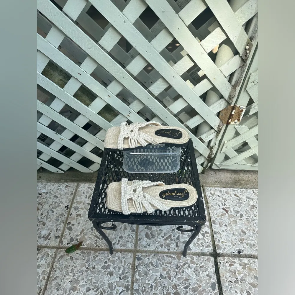 Free People Sandri Macrame Sandals - Image 8