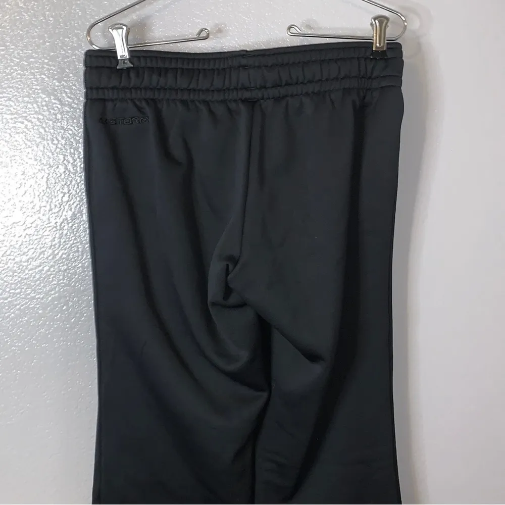 Under Armour  cold gear semi fitted black athletic sweatpants - Image 6