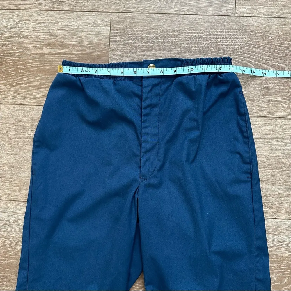 Vintage WOOLRICH Made in USA Knickers Hiking polyester blend Women's Small Navy - Image 12