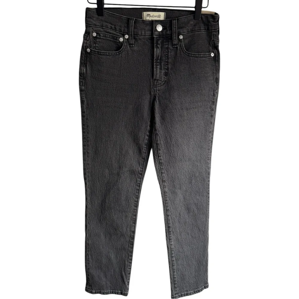 Madewell The Petite Mid-Rise Perfect Vintage Jean 24 in‎ Lunar Wash - Image 5