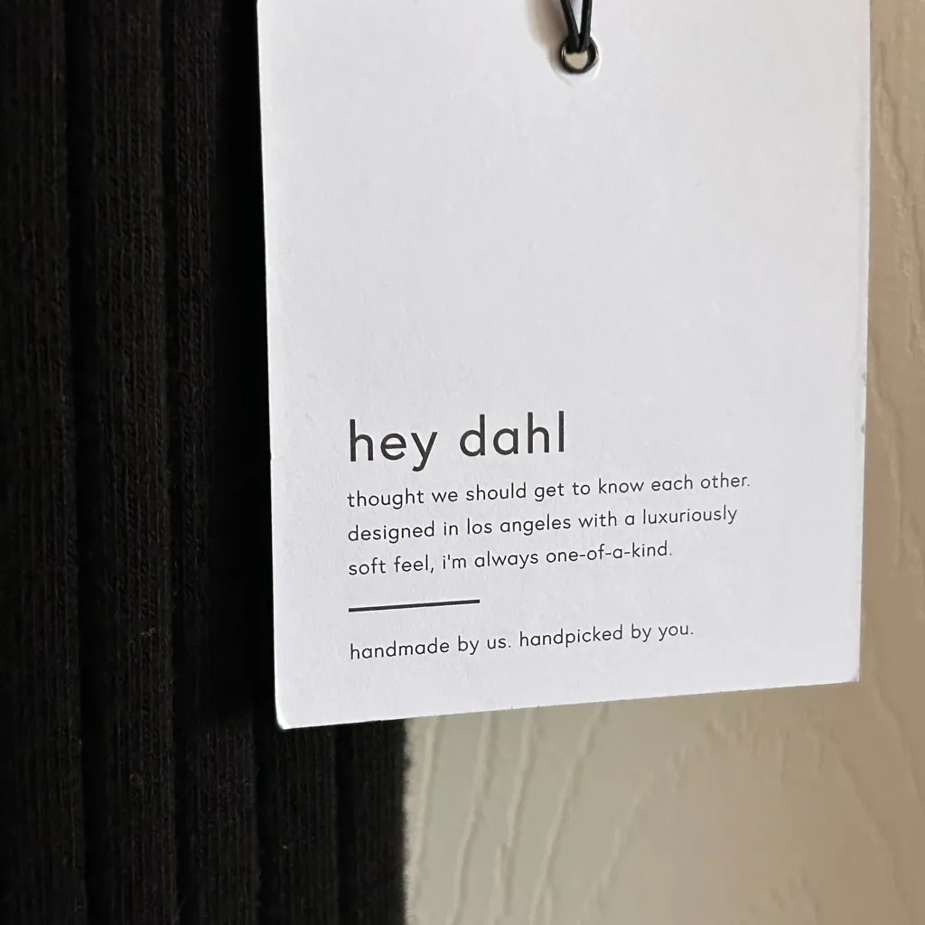 BELLA DAHL Women’s Black Ribbed‎ Sleeveless Midi Dress Size Small NWT - Image 7