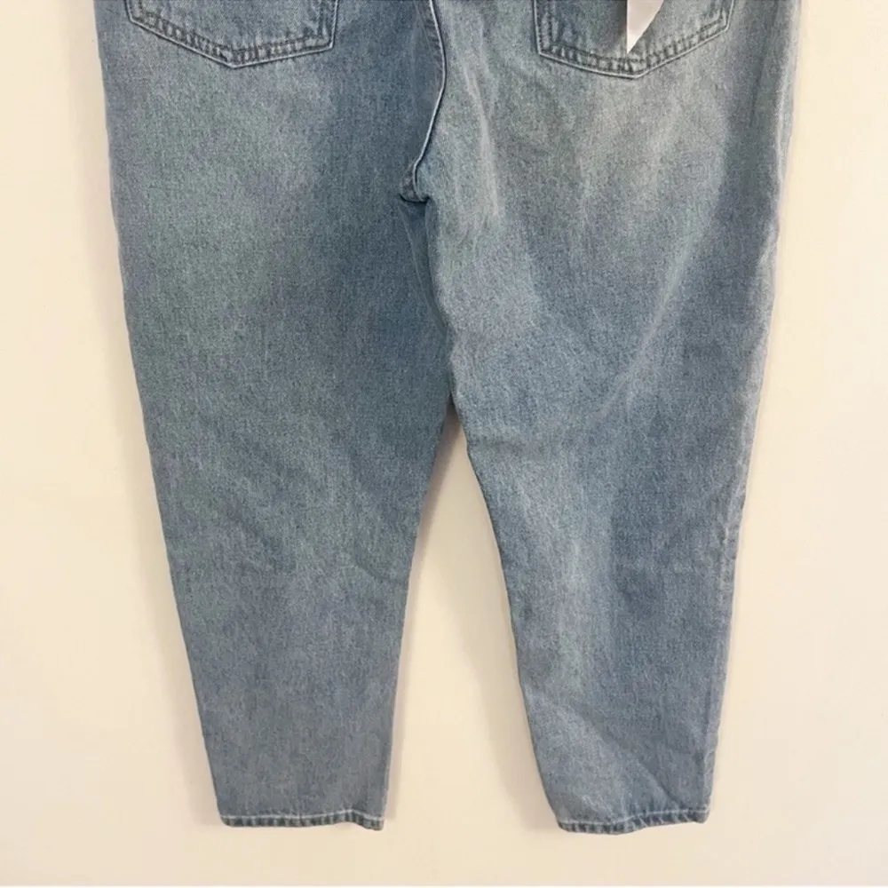 Stella Mid-rise Jeans Light Blue Tapered Button Fly Size 29 NEW - Image 7