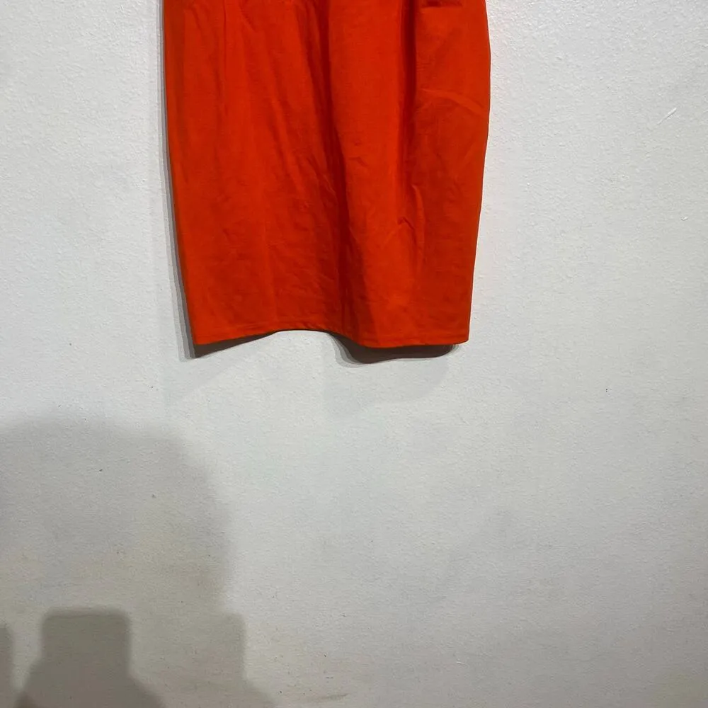 Iris Orange Mini Dress Sz 1X - Image 4