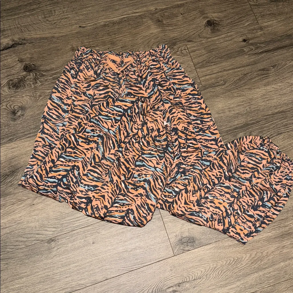 Free People Zephyr Balloon Pants size small Orange - Image 4