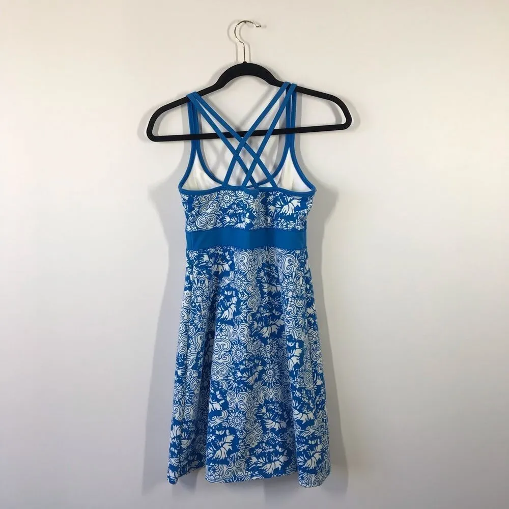 Soybu blue‎ printed athletic dress - Image 3