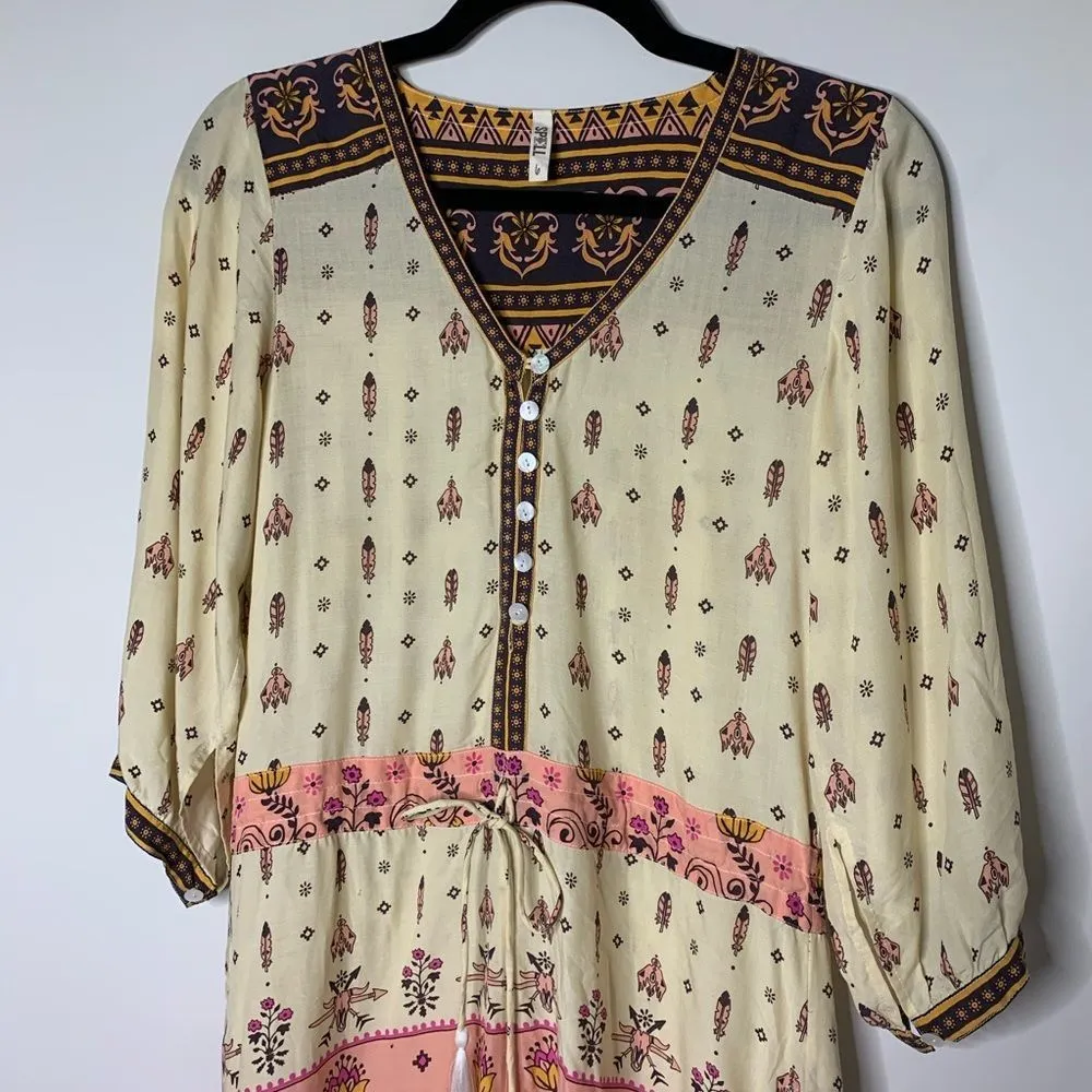 Spell and the Gypsy desert wanderer boho‎ romper size 2 festival summer - Image 3