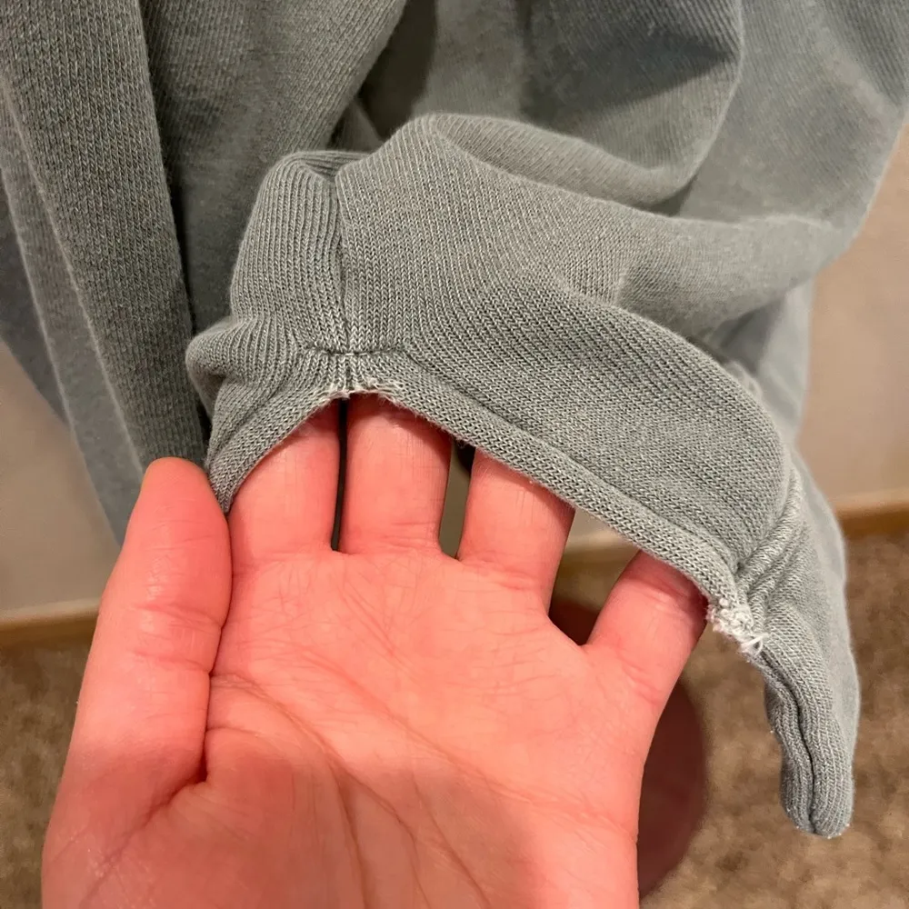 Avocado Green Olive Paz Zip-Up Slit Jacket Hoodie - Image 11