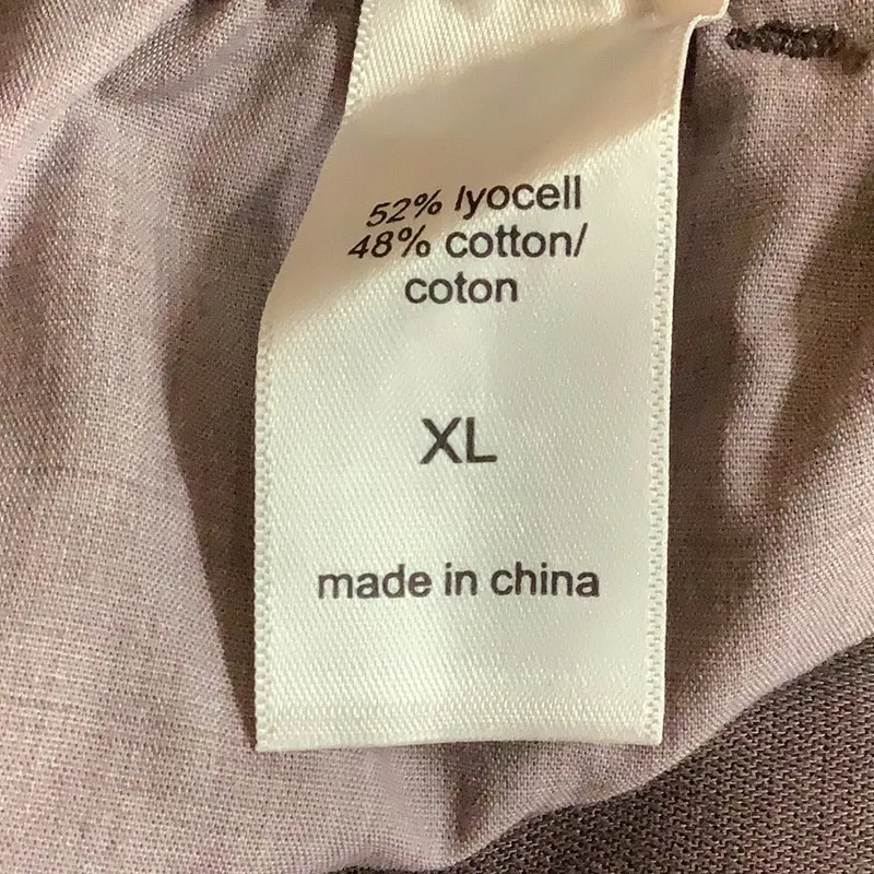 Maurices Size XL Brown Button-Accent Crop Pants. New No Tag. - Image 5