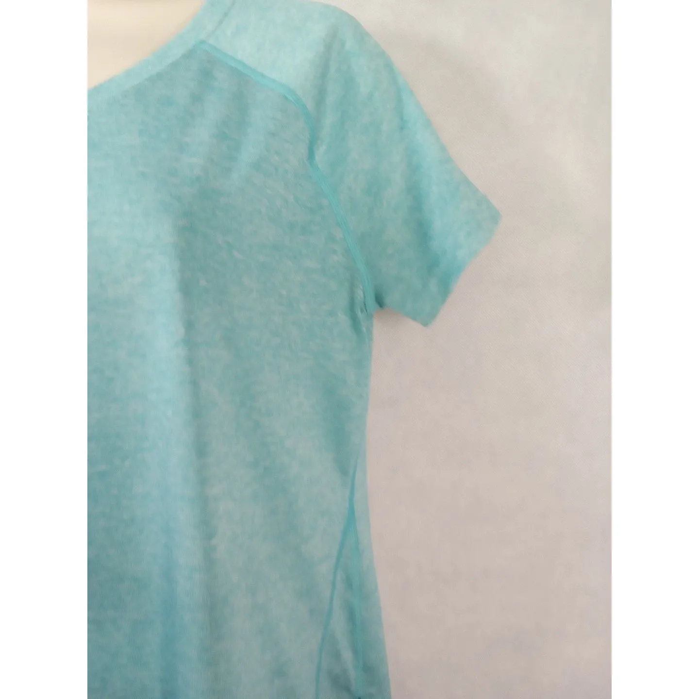 TEK GEAR  DRY TEK women’s medium ‎ blue V Neck - Image 6