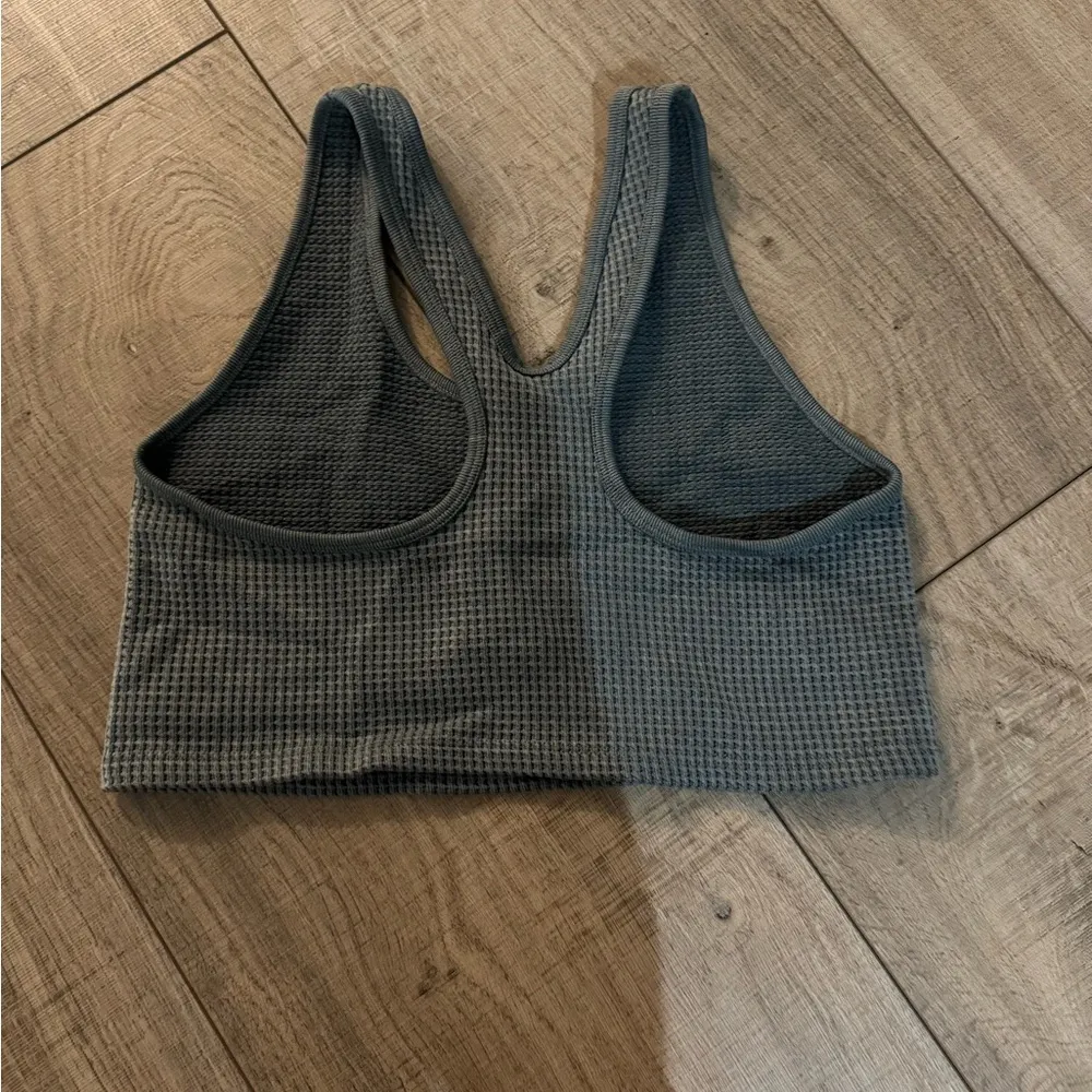 AE/Aerie OFFLINE waffle racer back Sports Bra - Image 8