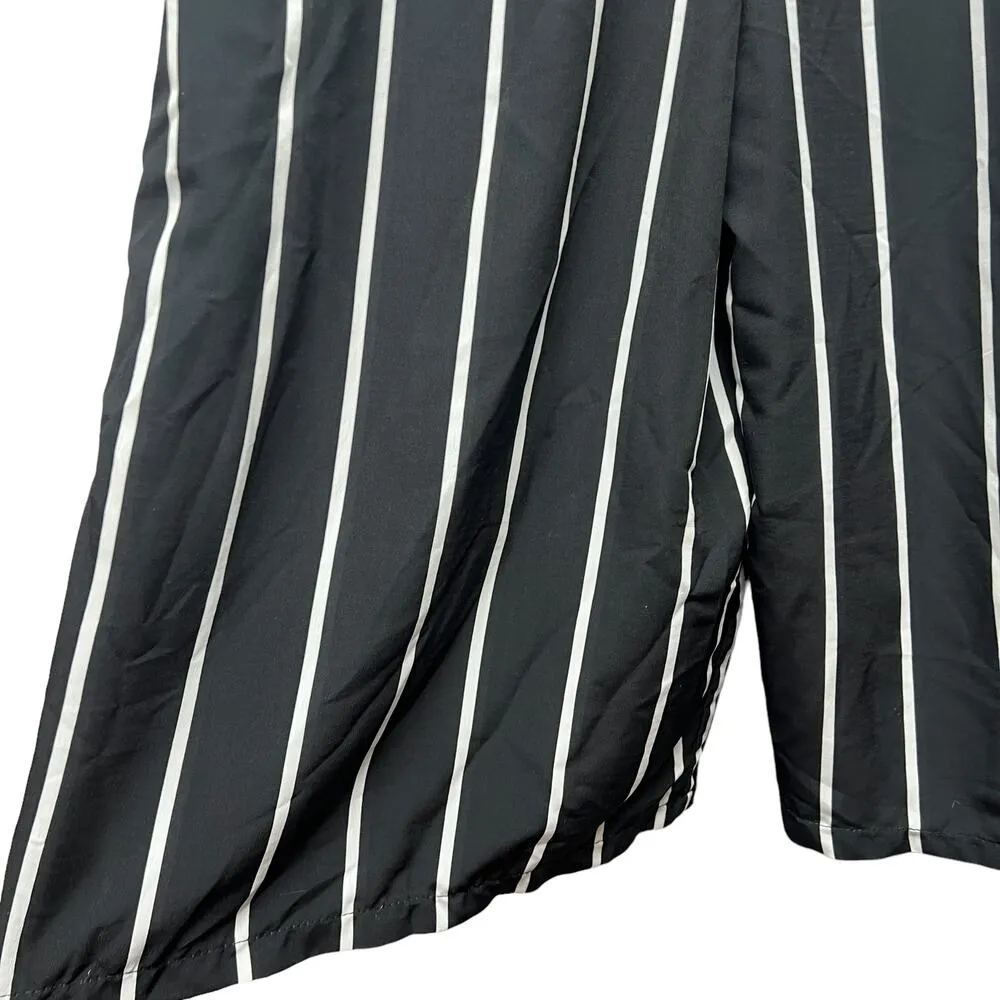 Bohoo Womens Wide Crop Leg Beach Vacation Cruise Lightweight Jumpsuit Size 16 - Image 6