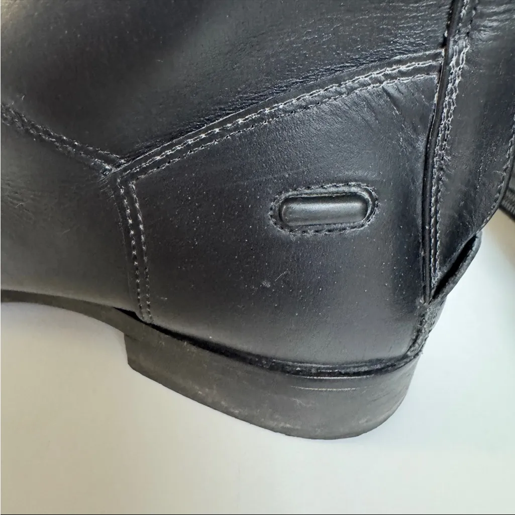 Treadstone Equestrian Riding Boots 7.5 Slim Field Black Leather Tall English - Image 13