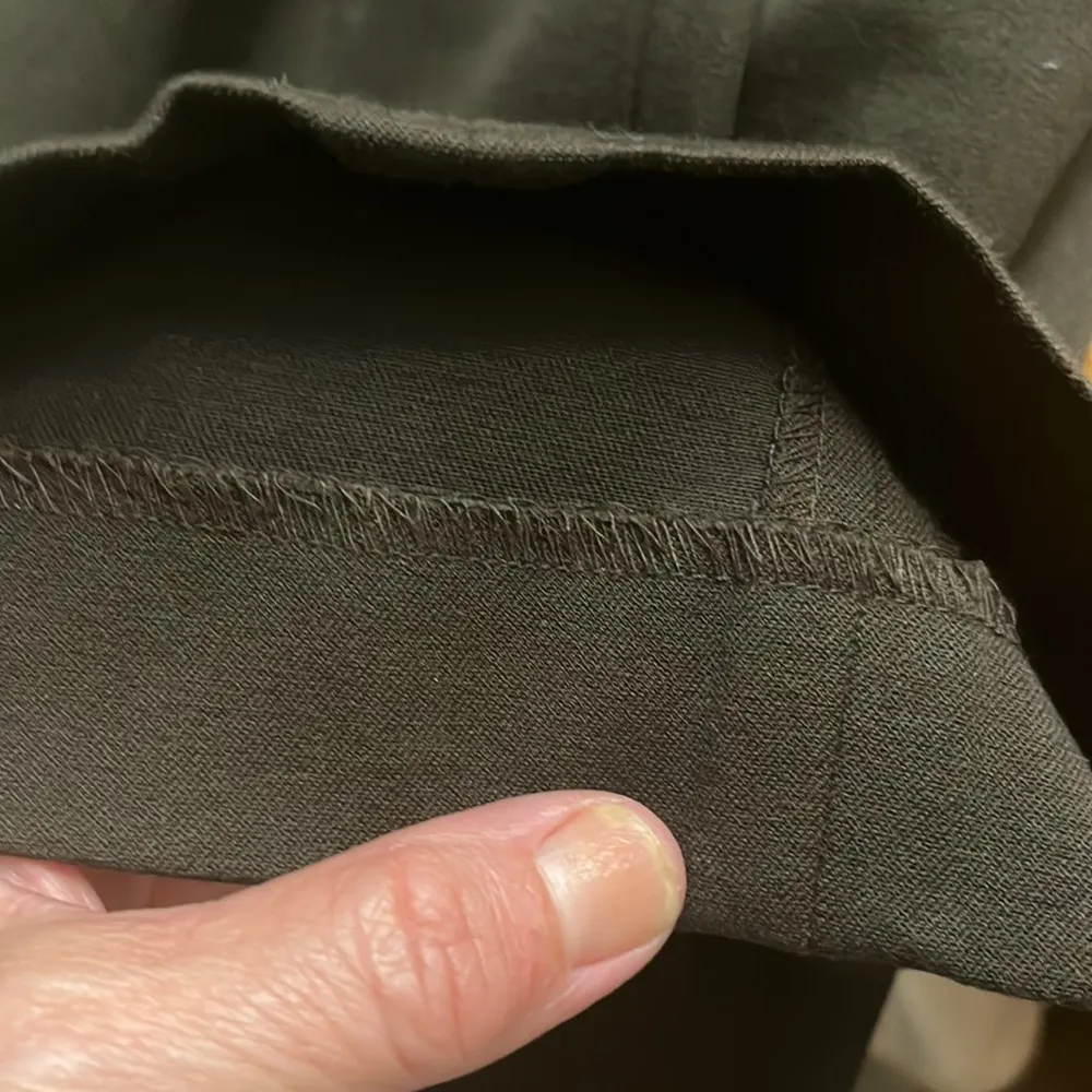 Chaps Dark Brown Dress Pants Cotton Office Womens 10 Petite - Image 10