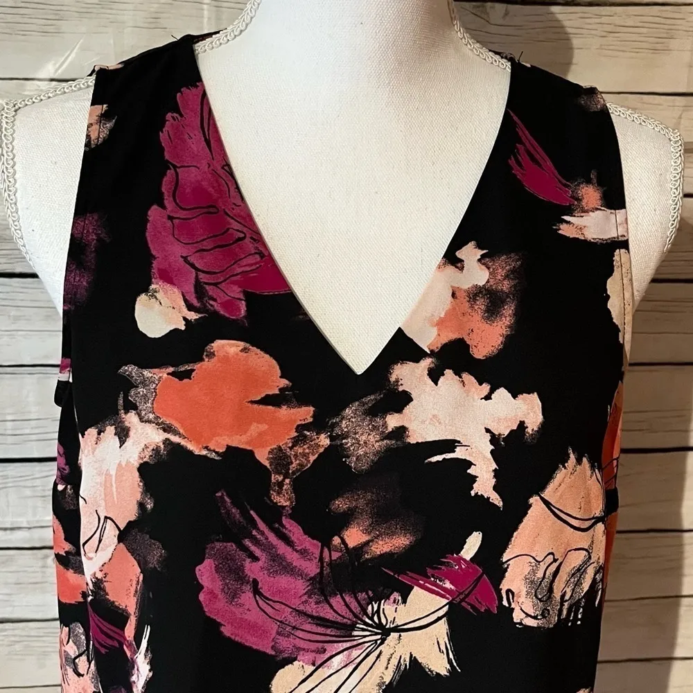 Nine West  Floral Print Lined Top - Image 4