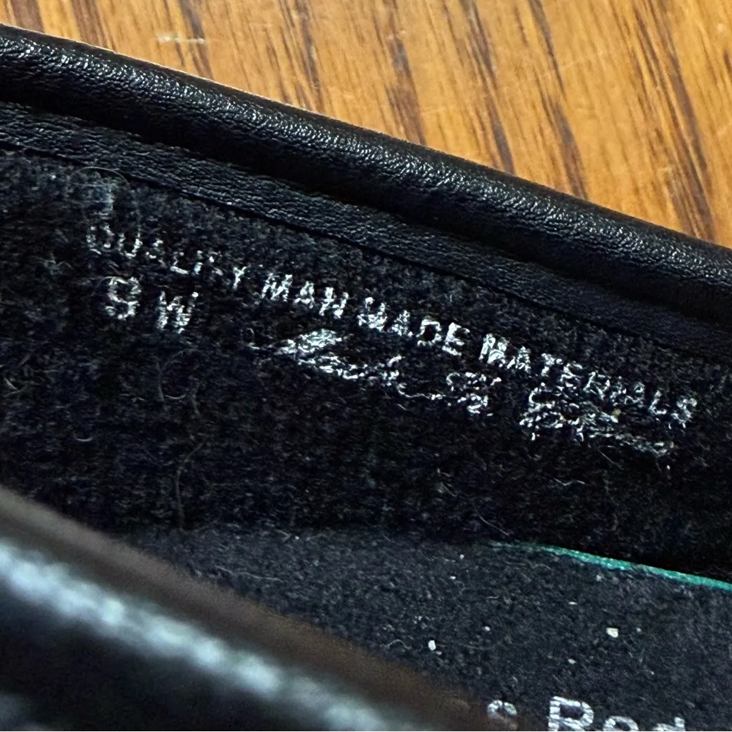 Easy Works By Easy Street Black Comfort Work Shoes 9 Wide Size undefined - Image 6