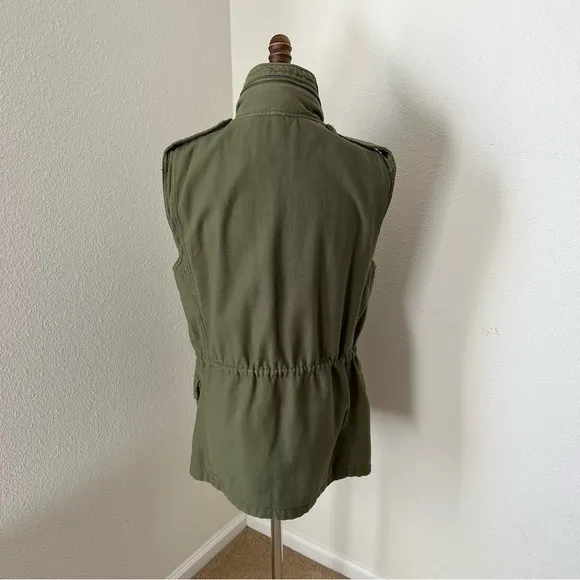 EUC NLST S/S14 Utility Green Jacket, S‎ - Image 3