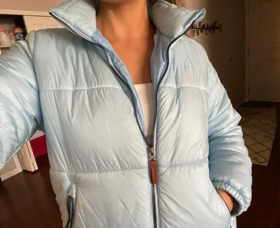 Puffer jacket Blue Size M - Image 2