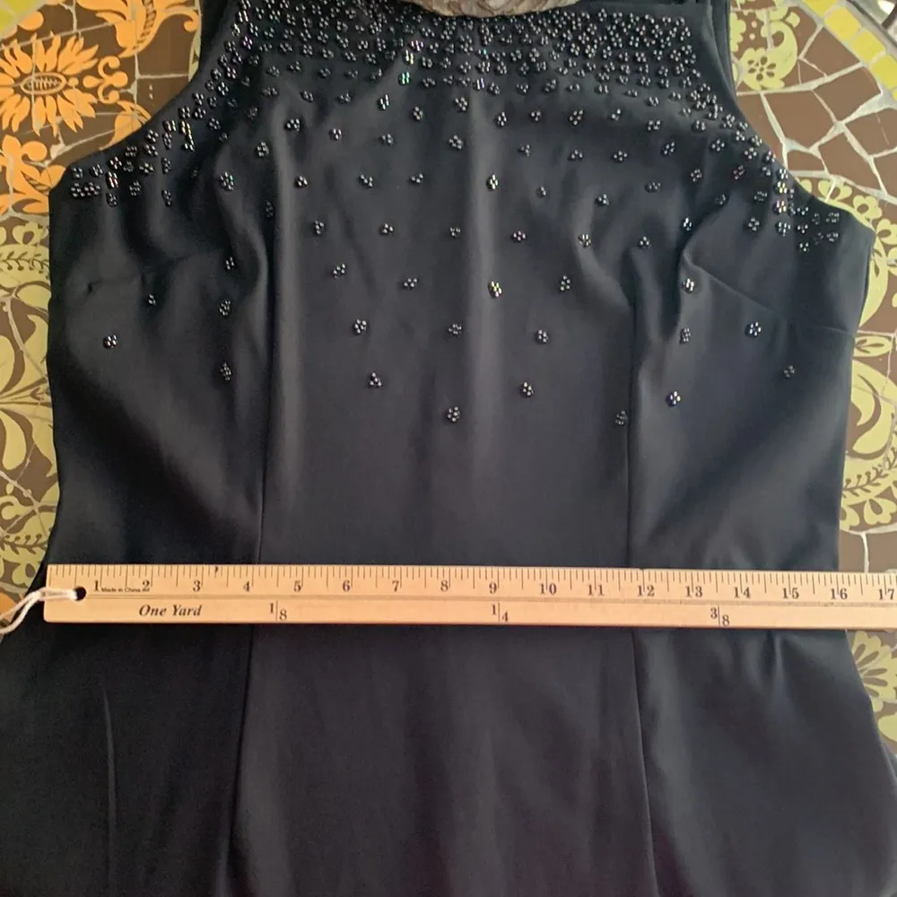 CDC Formal Maxi Dress with Beading Sz:12 - Image 11