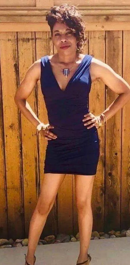 Emerald Sundae navy blue sexy cocktail dress size small - Image 2