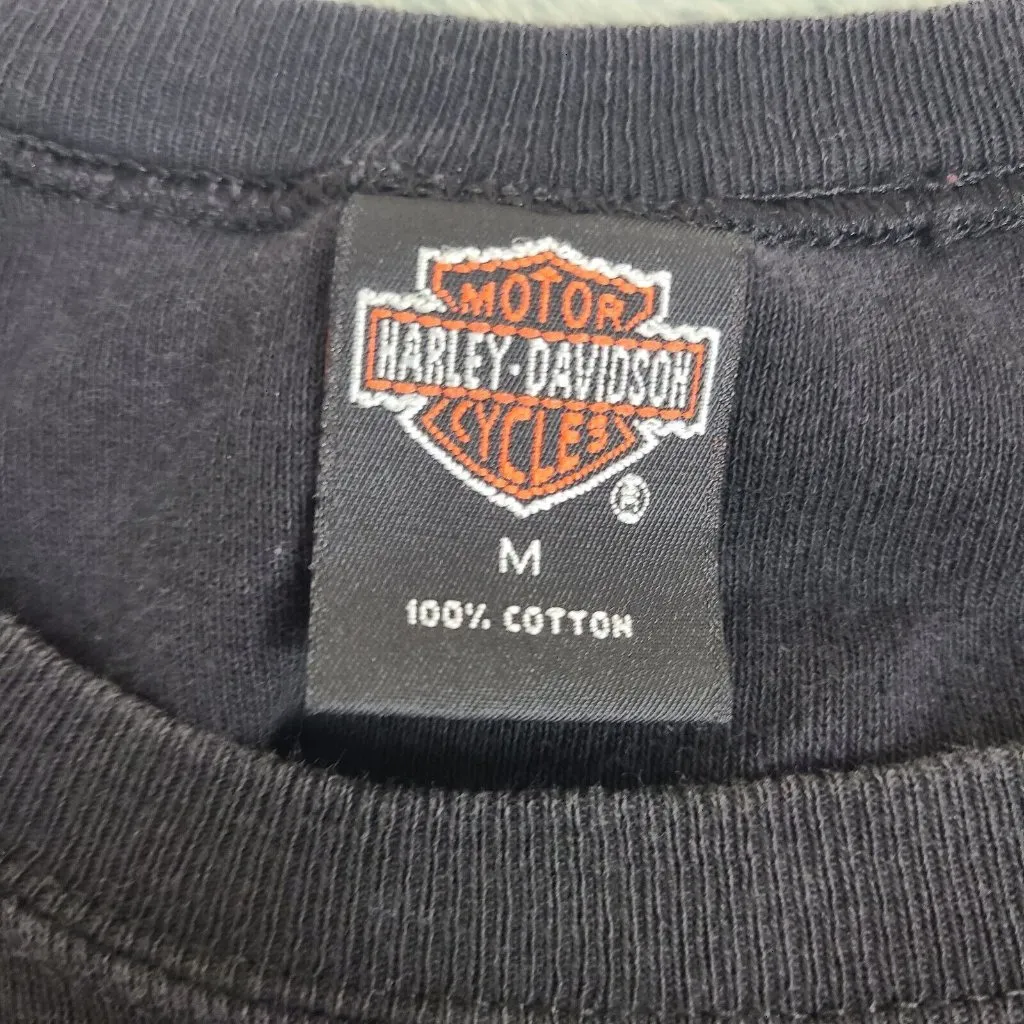 Harley Davidson‎ Muskegon Womens Medium Danville, IL T - Image 6