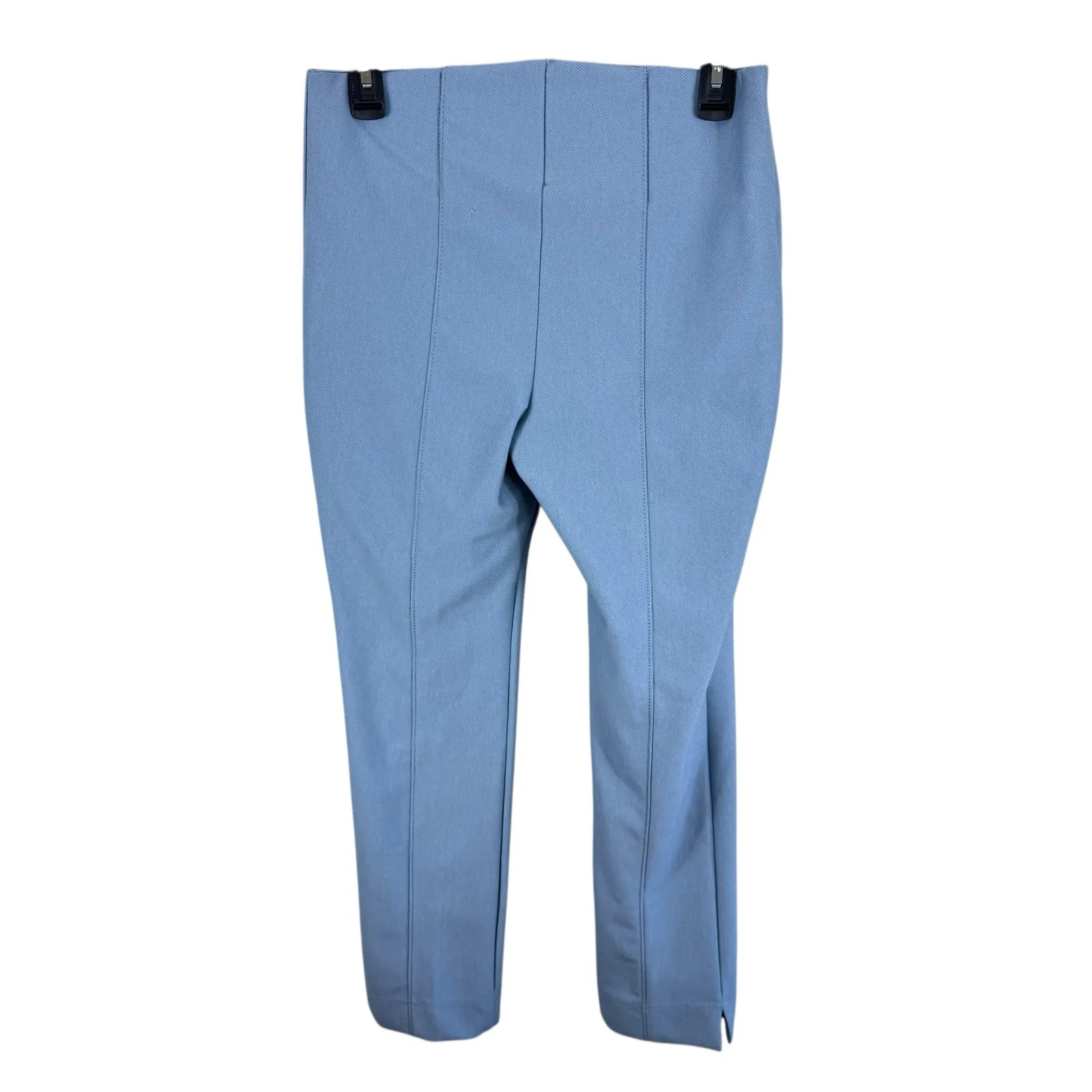 Slim Factor By Investments Baby Blue Mid Rise Skinny Ankle Stretchy Pants Size M Size M - Image 2