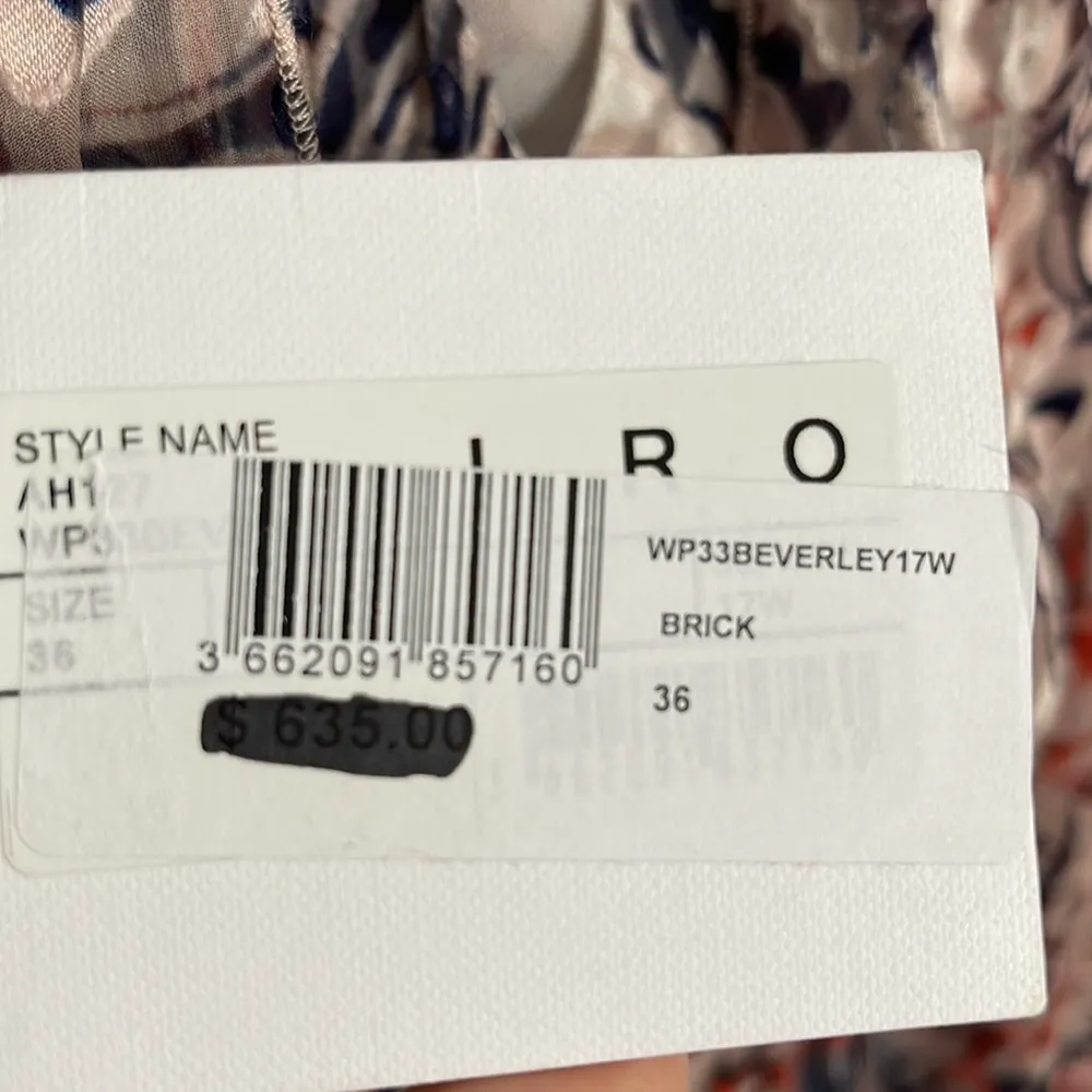 NWT IRO floral dress-retails $635 - Image 10