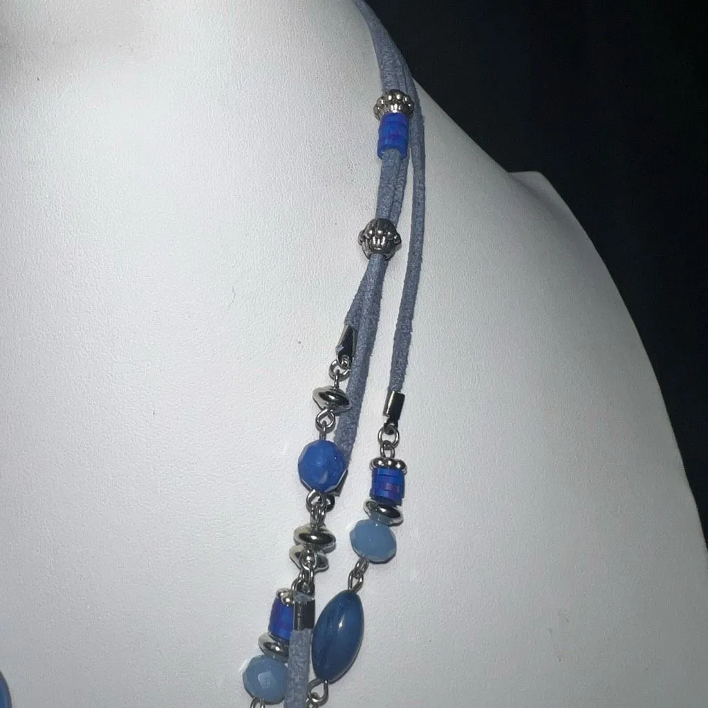 Ruby‎ Rd. Amalfi Coast Statement Necklace Blue - Image 6