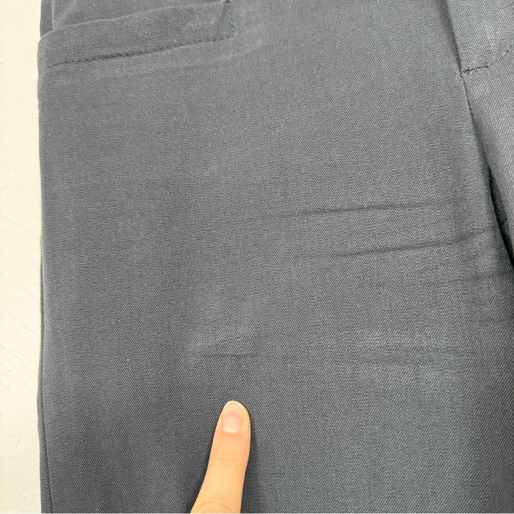 Banana Republic Martin Fit Grey Bootcut Trouser Dress Pants Womens 4 Stretch - Image 3