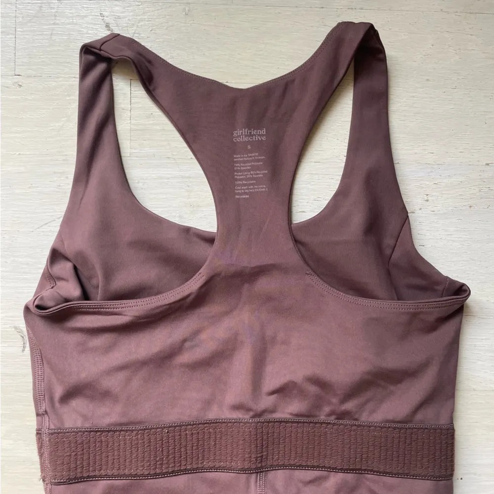 Girlfriend Collective Paloma Racerback Exercise Dress Storm S EUC - Image 4