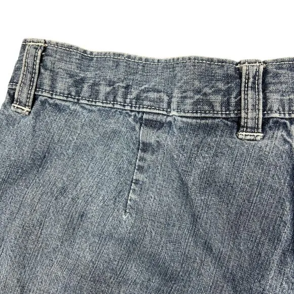 Canyon River Blues Jean Shorts Juniors Sz 9 (30x3.5)‎ Blue Pouch Pockets 90s/Y2K - Image 9