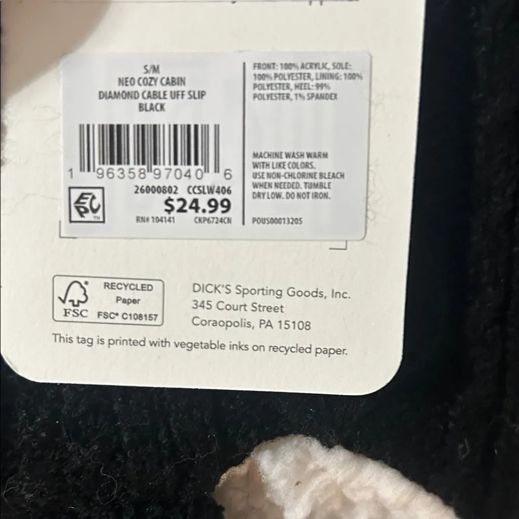 NWT Northeast Outfitters Women's Alow Infused Slipper Bundle. Shoe size 5 - Image 6