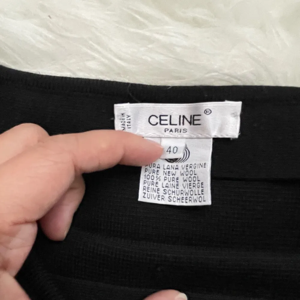 CELINE  black skirt 40 - Image 3
